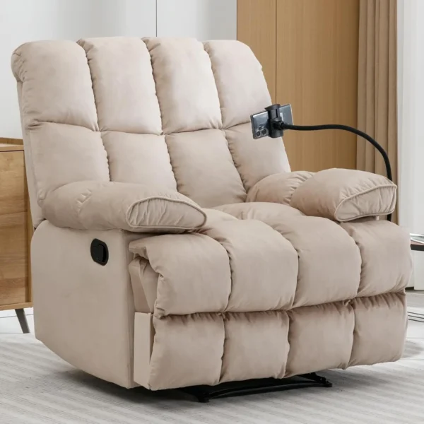 Oversized Wide Recliner Chair