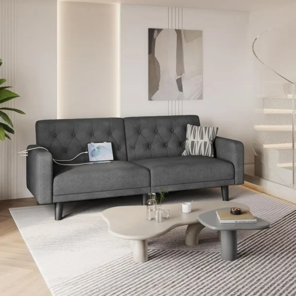 Sofa Bed with USB Ports,