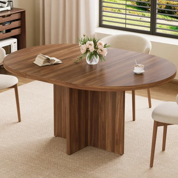 Extendable Oval Dining Table